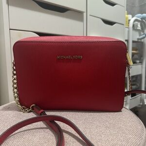 Michael Kors cossbody, red, new